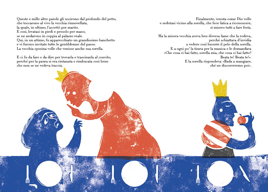 La vecchia scorticata - Giambattista Basile, illustrato da Valentina Gallo