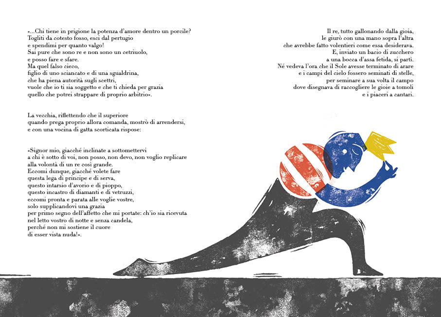 La vecchia scorticata - Giambattista Basile, illustrato da Valentina Gallo