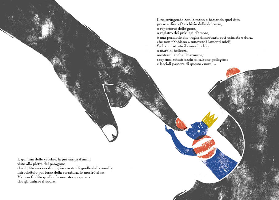 La vecchia scorticata - Giambattista Basile, illustrato da Valentina Gallo